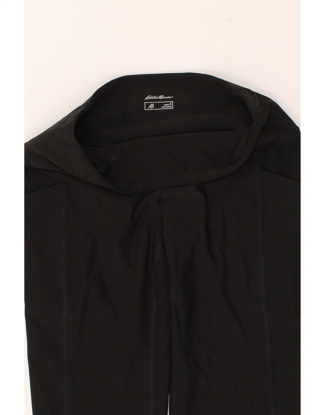 EDDIE BAUER Womens Tracksuit Trousers UK 8 Small  Black Polyester Vintage Eddie Bauer and Second-Hand Eddie Bauer from Messina Hembry 