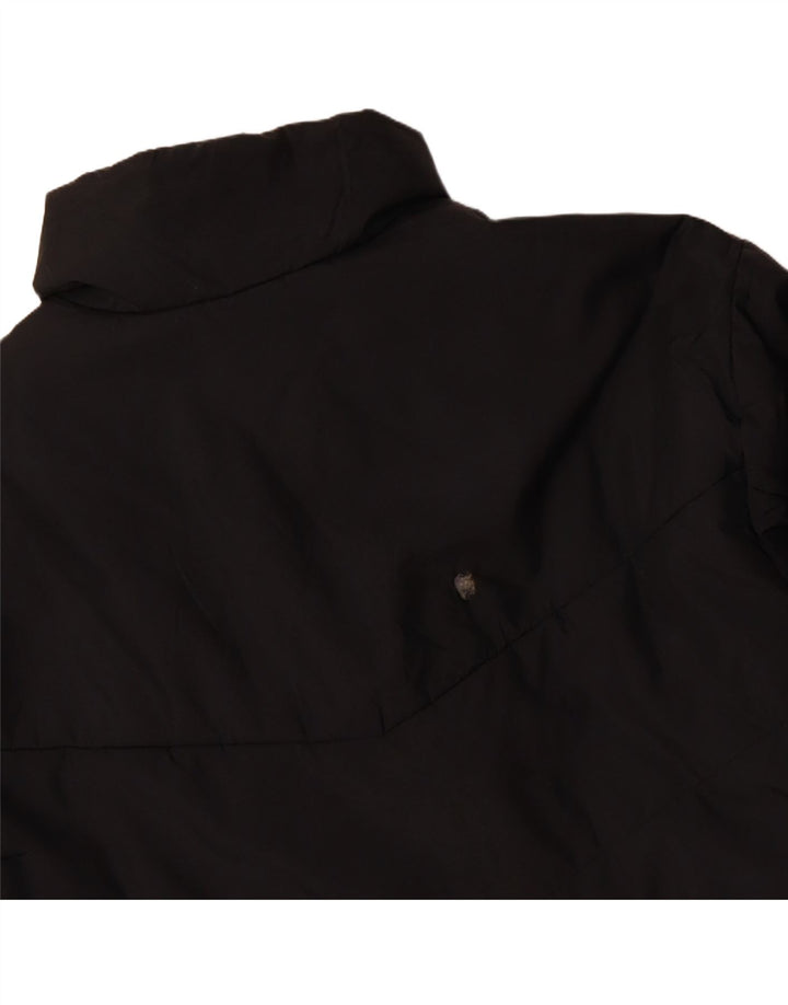 ADIDAS Mens Padded Jacket UK 38 Medium Black Polyester