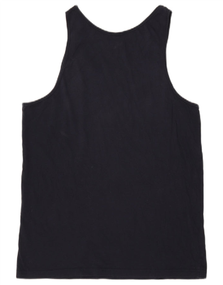 Converse Herre Grafisk Vest Top Medium Marineblå Bomuld