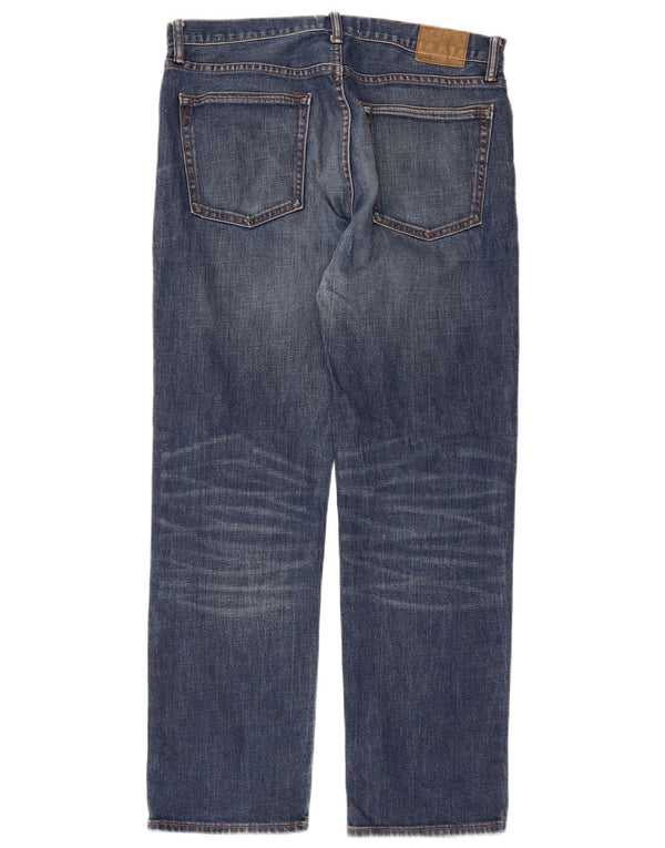 Gap Womens Straight Jeans W32 L30 Blue Cotton