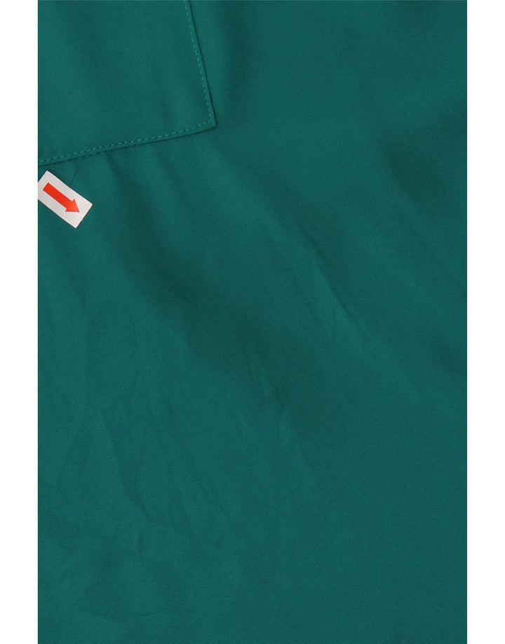 J. Crew Womens Blouse Top UK 16 Large Green Polyester