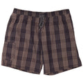 Marks & Spencer Herren Cargo-Badeshorts 2XL Marineblau kariert Baumwolle