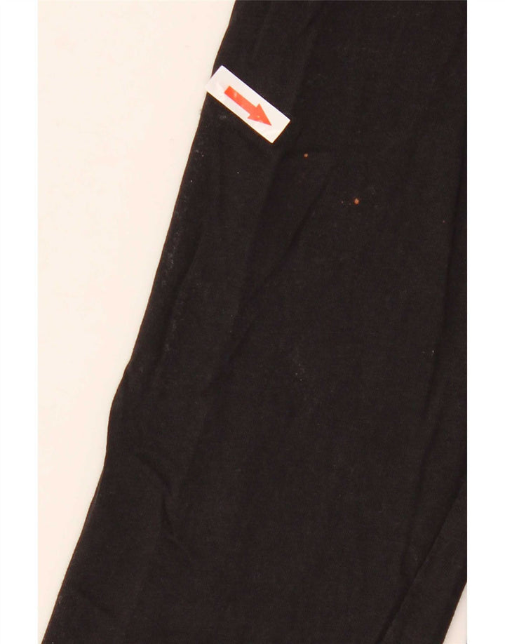 Timberland Mens Slim Fit Top Long Sleeve Large Black Cotton