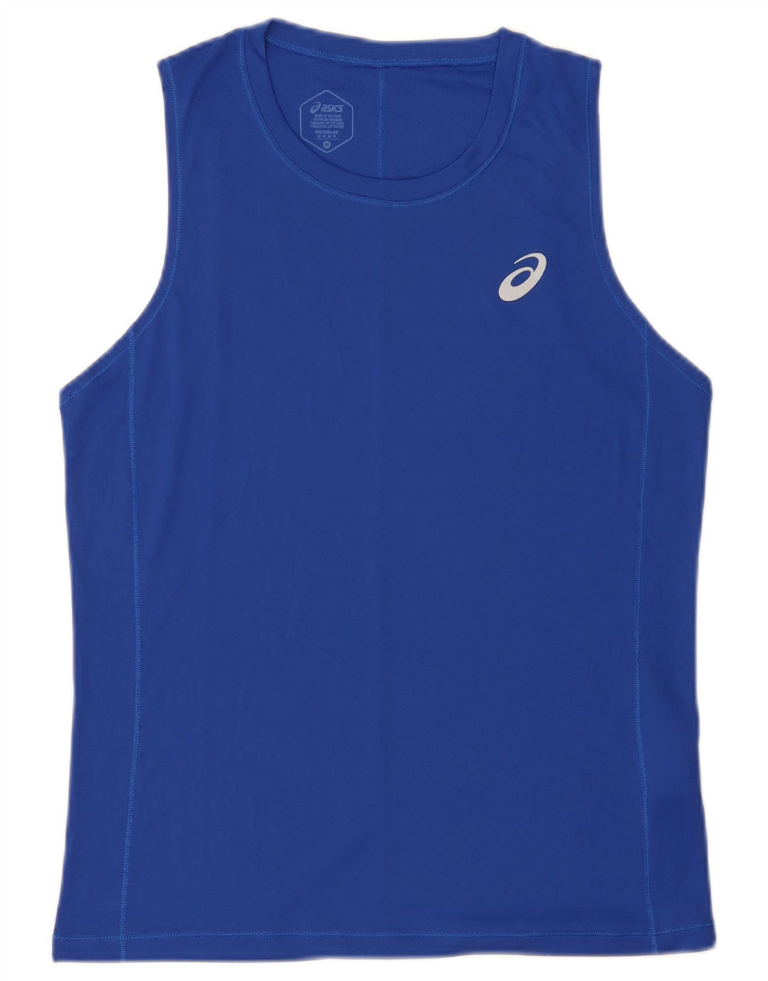 Asics Herren-Trägershirt aus mittelblauem Polyester