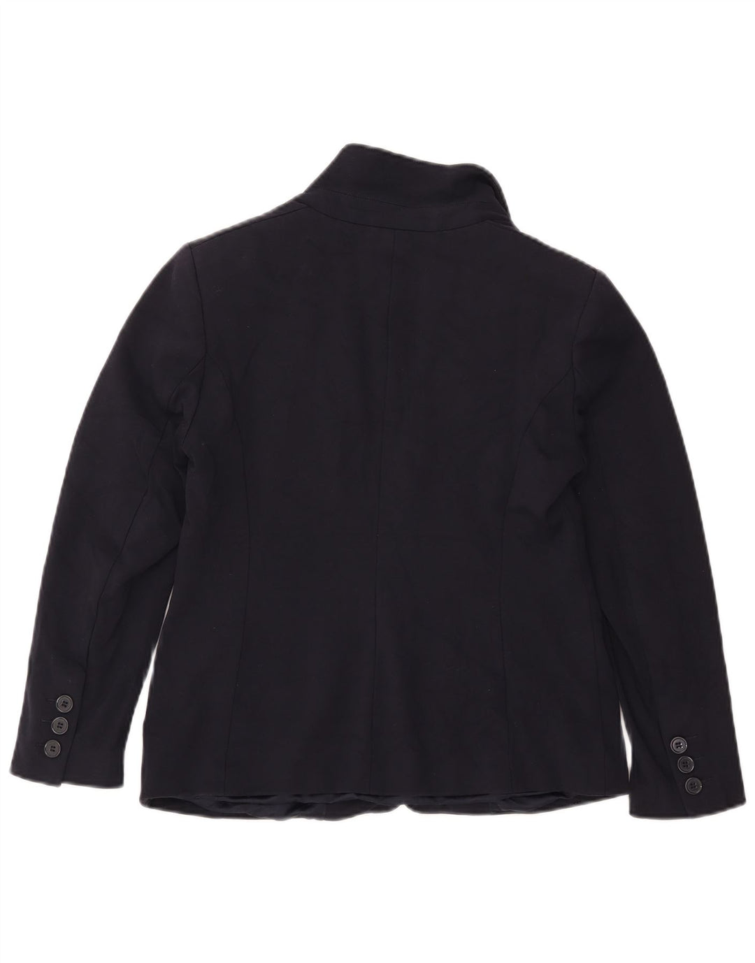 Marks & Spencer Dame 1-knaps blazerjakke UK 12 Medium Navy Blue