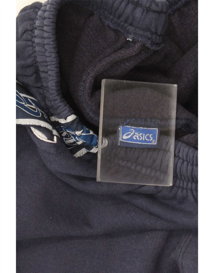 Asics Pantalon De Survêtement Graphic Homme Rayé Bleu Marine Moyen
