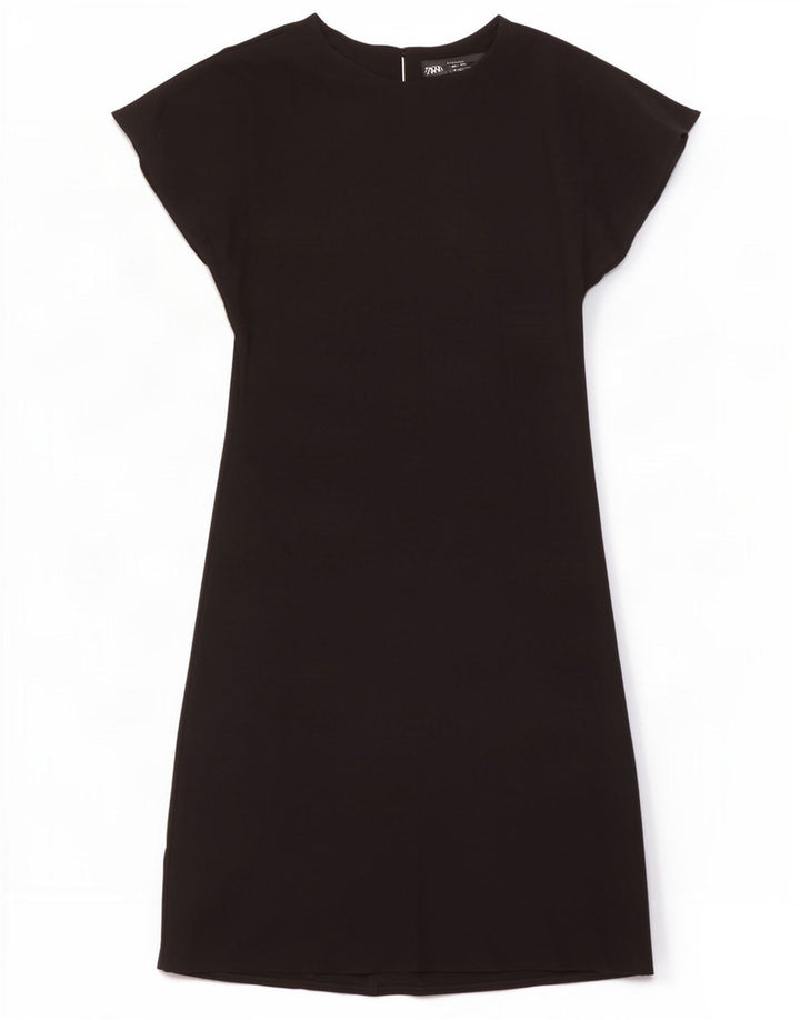 Zara Robe trapèze pour femme UK 12 Noir moyen