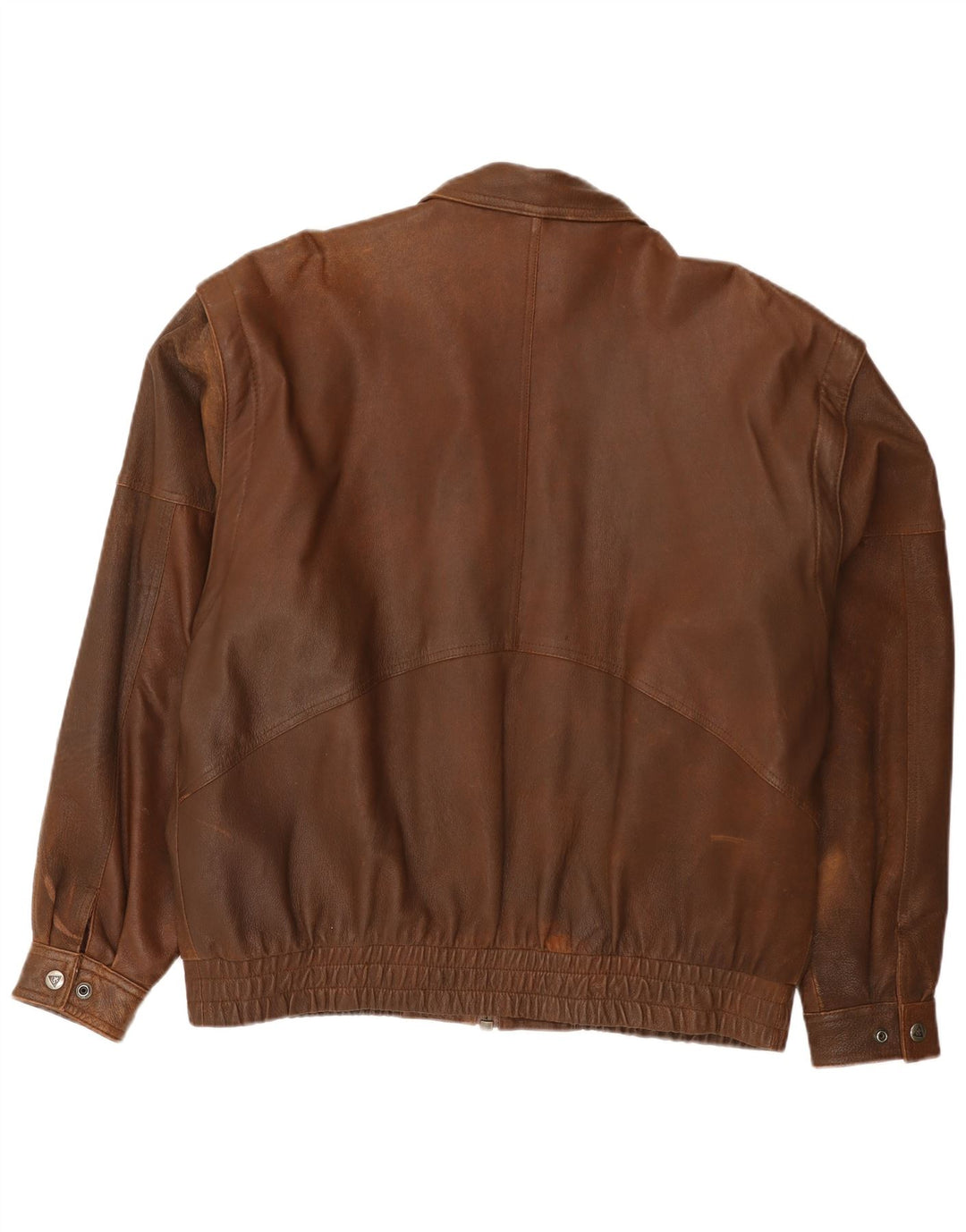 Giacca in pelle bomber da uomo Herrford EU 54 2XL Pelle marrone