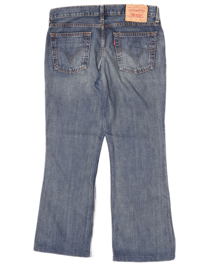 Levi's Dame 529 Flared Jeans W32 L27 Blå Bomuld