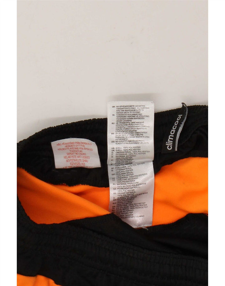 Adidas Boys Climacool Sport Shorts 11-12 Years Black Colourblock Polyester