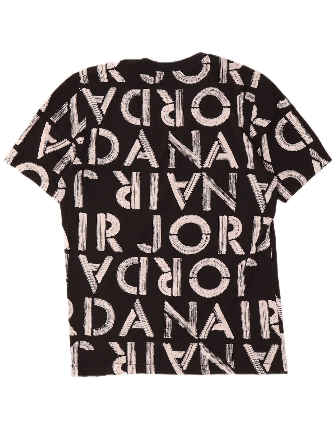 Jordan Mens Standard Fit Graphic T-Shirt Top Small Black