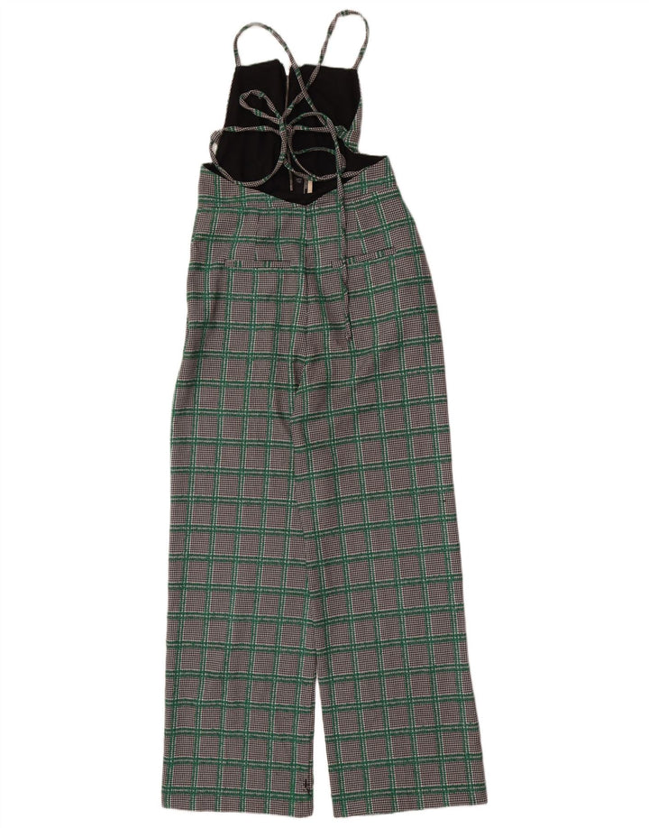 Tuta senza maniche da donna Topshop UK 10 piccolo pied de poule multicolore