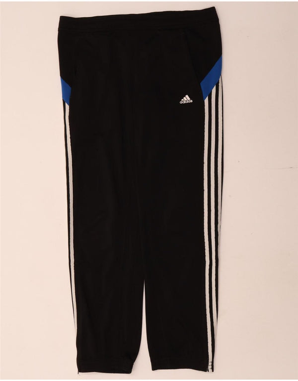 Adidas Спортивный костюм для мальчиков Брюки Джоггеры 13-14 лет Черный Цветной блок
