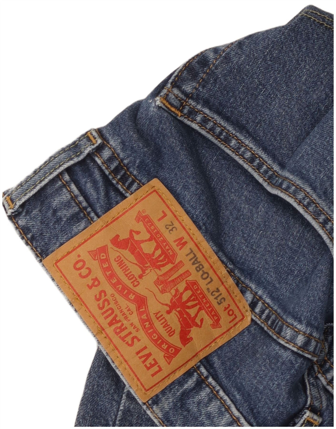 Levi's Mens 512 Slim Tapered Jeans W32 L31 Blue