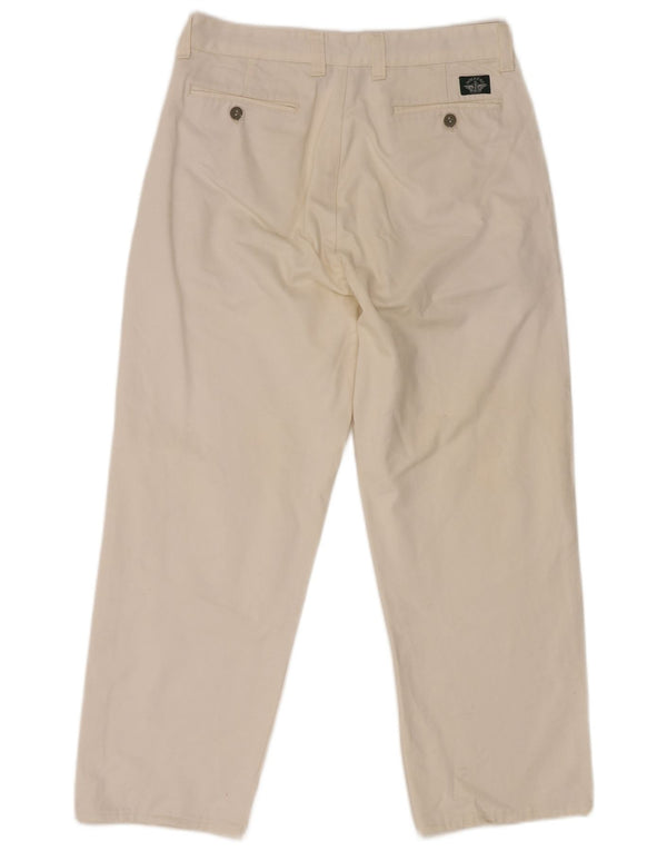 Dockers Herren gerade Chinohose W32 L27 Weiß