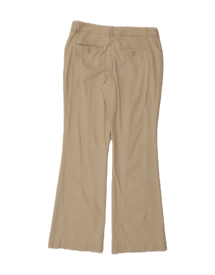 MOSSIMO Womens Bootcut Casual Trousers US 10 Large W32 L32 Beige Cotton Vintage Mossimo and Second-Hand Mossimo from Messina Hembry 