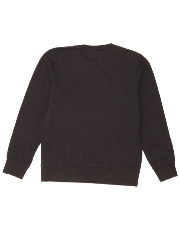 Converse Boys Grafisk Sweatshirt Jumper 12-13 år Stor sort bomuld