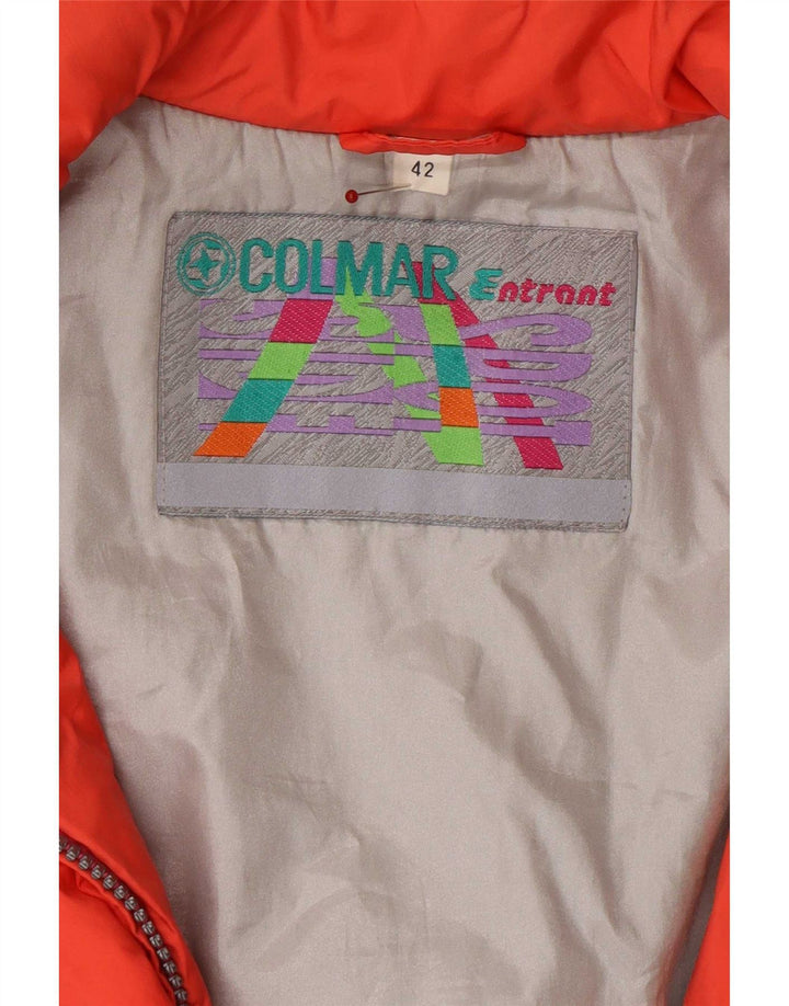 Giacca da sci oversize da donna Colmar Entrant EU 42 XL Pink Colourblock anni '90