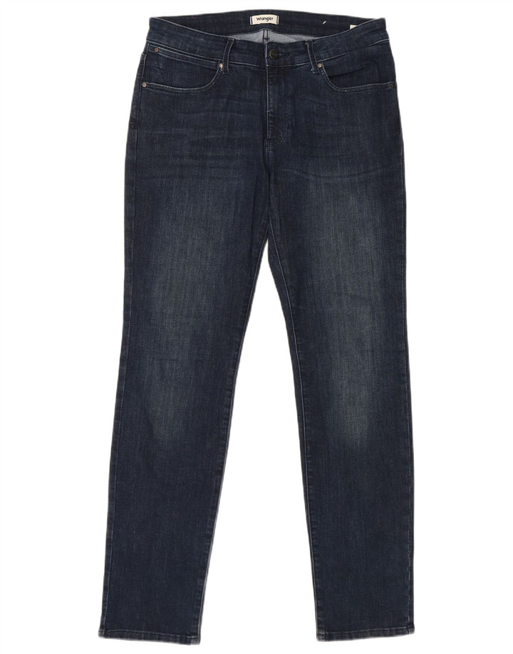 Wrangler Womens Slim Jeans W31 L30 Blue Cotton