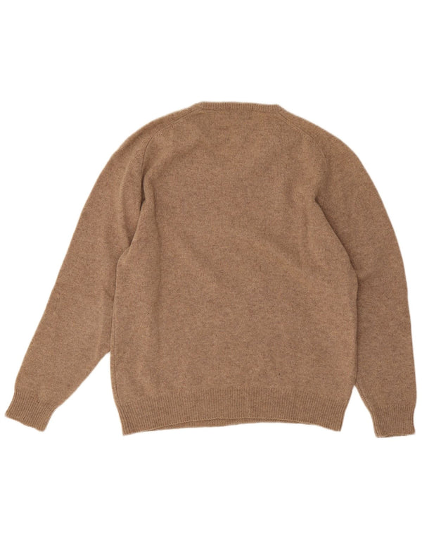 Kappa Herre V-hals sweater Medium Beige Lammeuld