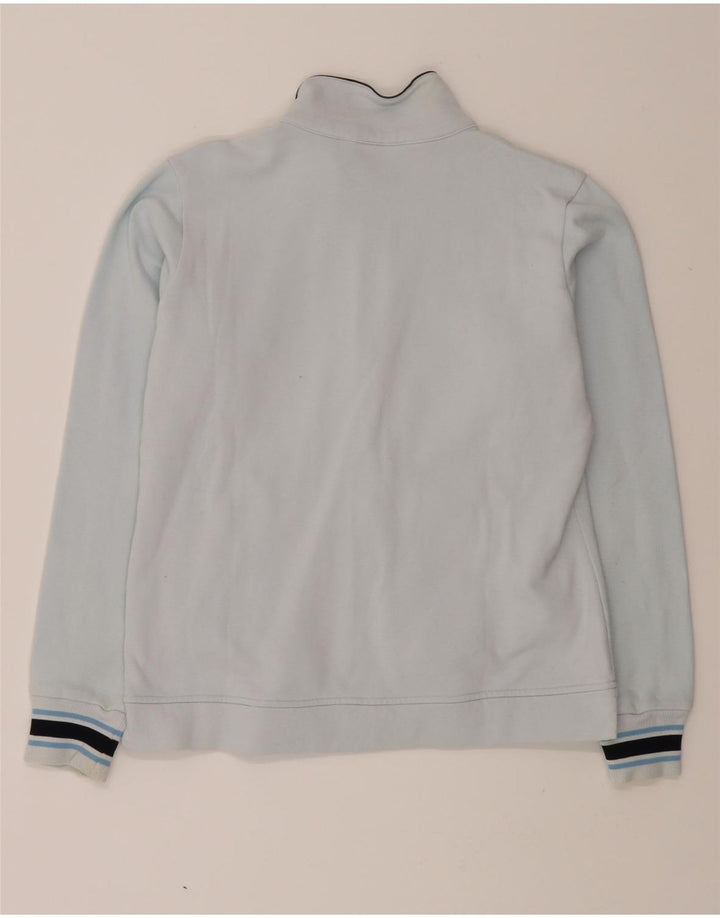 CHAMPION Womens Tracksuit Top Jacket UK 14 Medium Blue Cotton Vintage Champion and Second-Hand Champion from Messina Hembry 