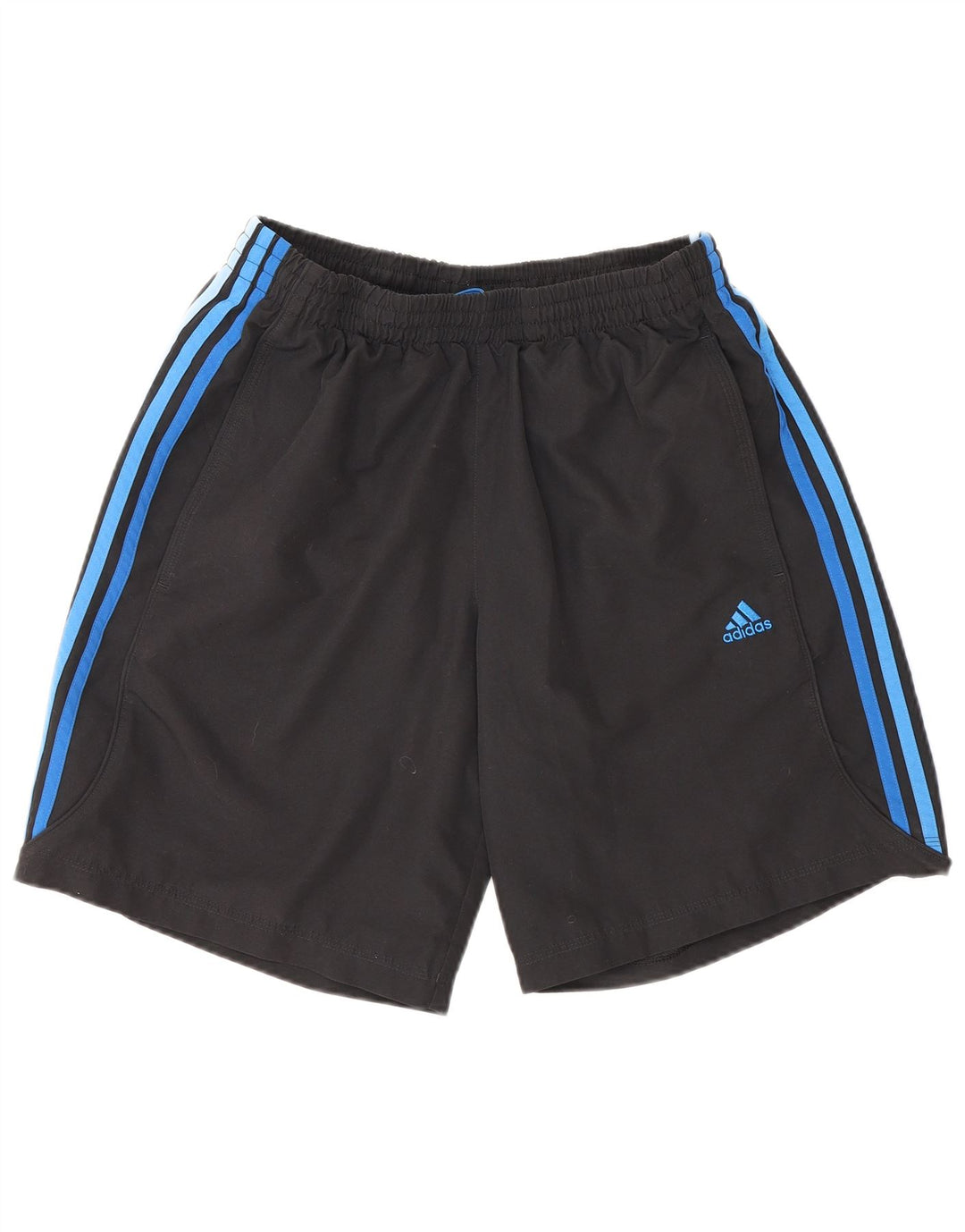 Ανδρικό σορτς Adidas Climalite από μεσαίο μαύρο πολυεστέρα
