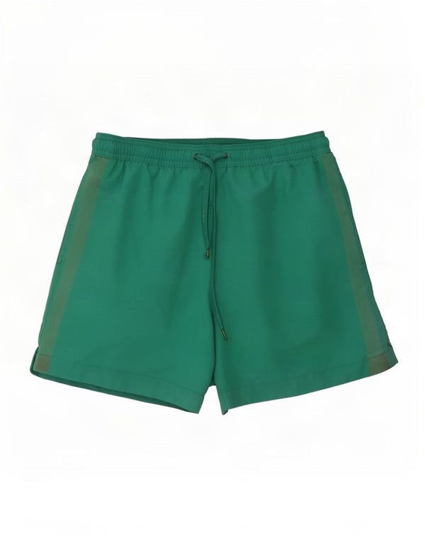 Calvin Klein Mens Swimming Shorts Medium Green Polyester