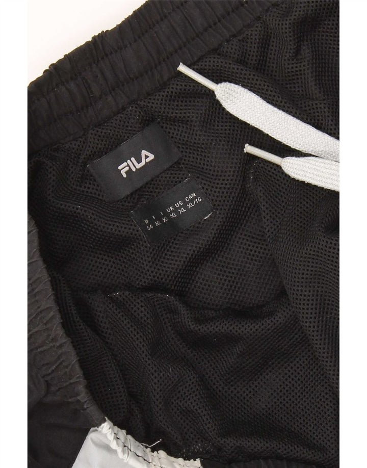 Fila Mens Sport Shorts XL Black Colourblock
