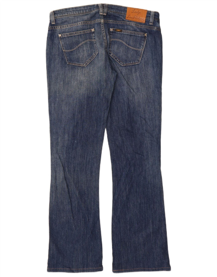 Damskie dżinsy Lee Bliss Bootcut W31 L35, niebieska bawełna