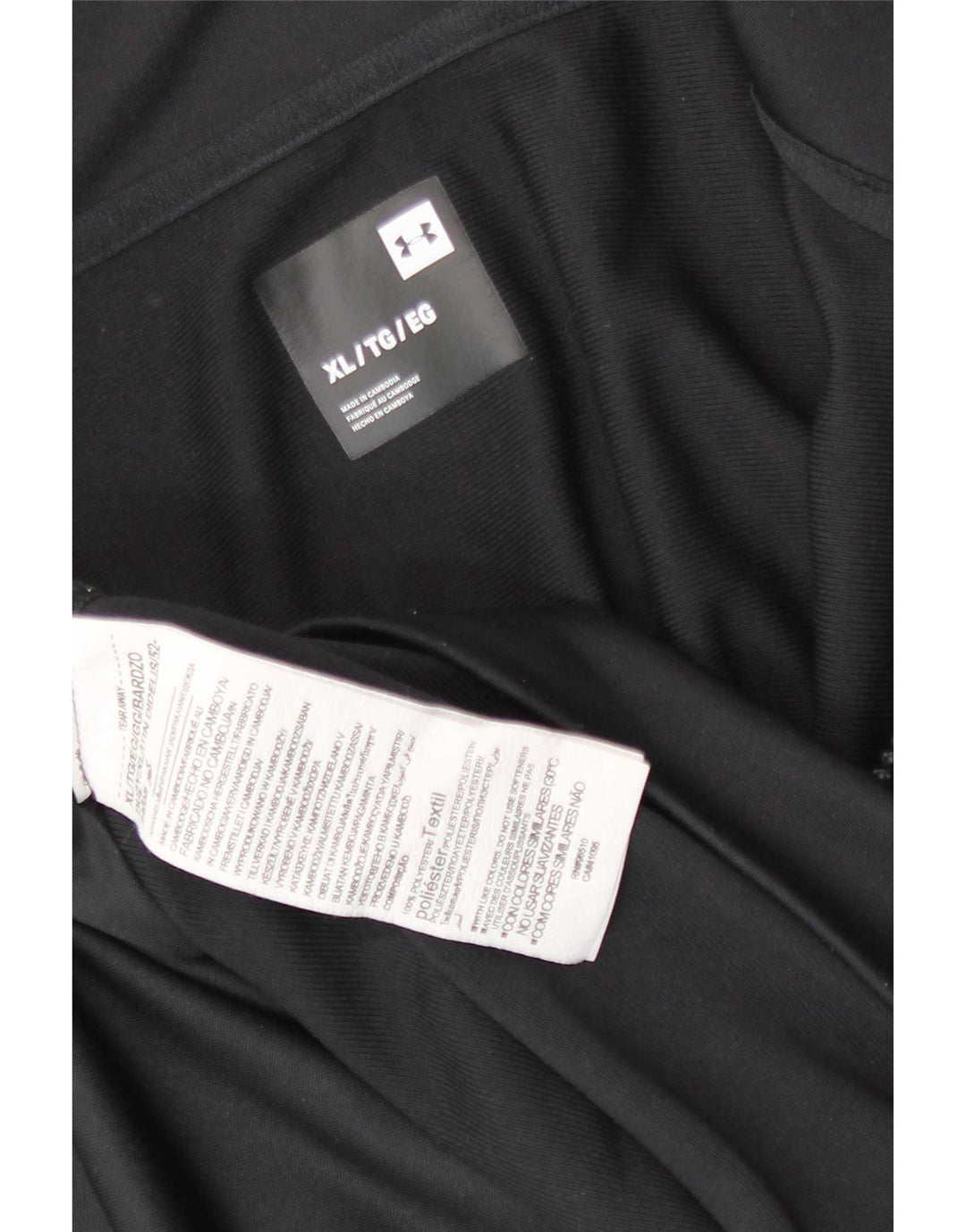 Giacca da tuta da uomo Under Armour XL Poliestere color block nero