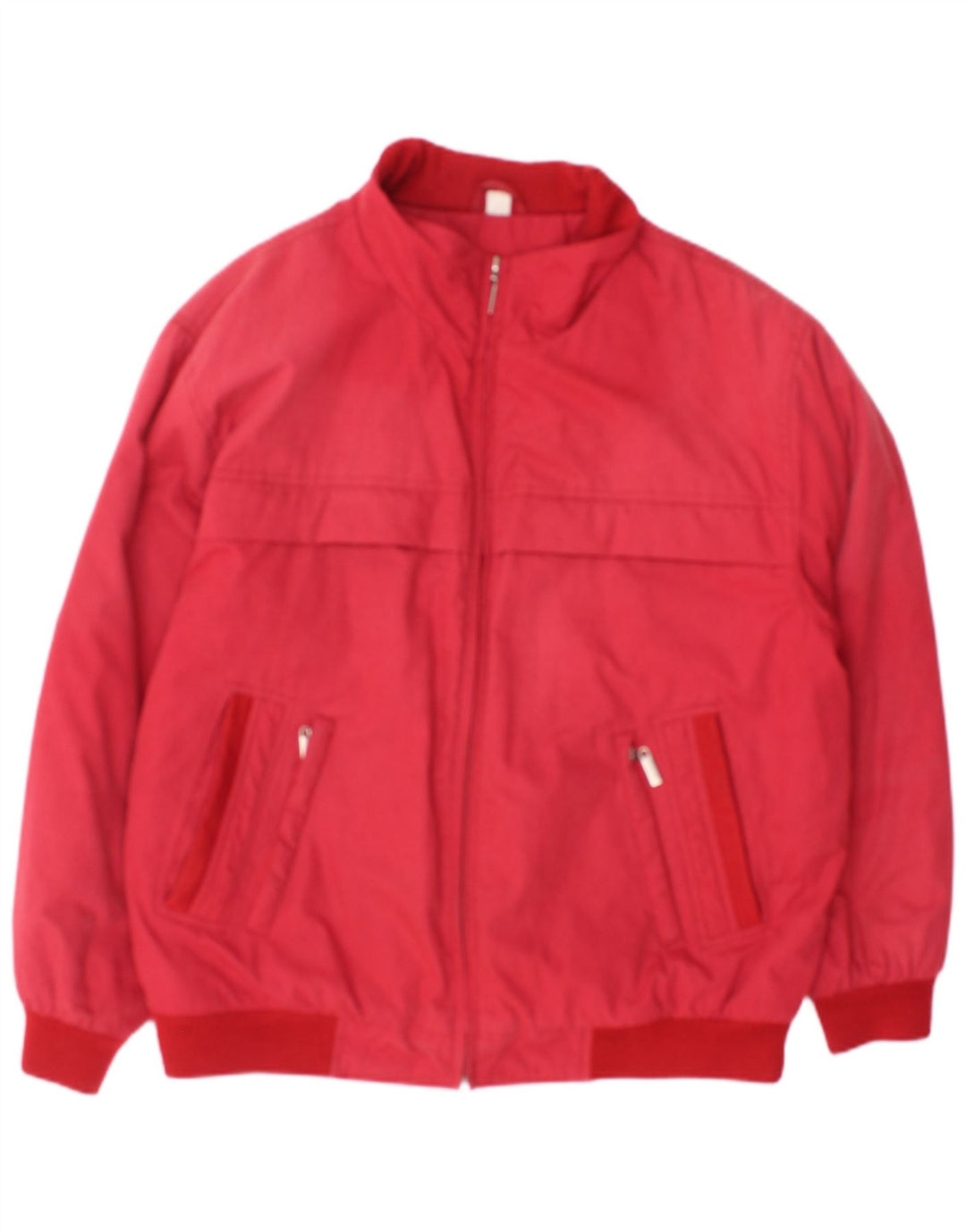 Babista Mens Bomber Jacket UK 40 Large Red Polyester