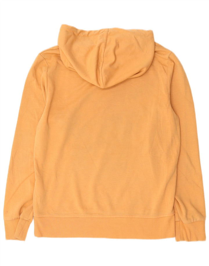 Jack & Jones Mens Hoodie Jumper Medium Yellow Cotton