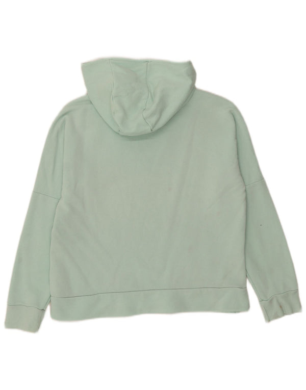 Felpa con cappuccio grafica per ragazze Adidas 11-12 anni verde