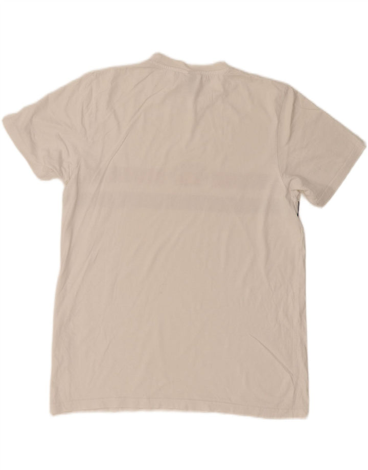 ELLESSE T-shirt da uomo Top Large White Colourblock