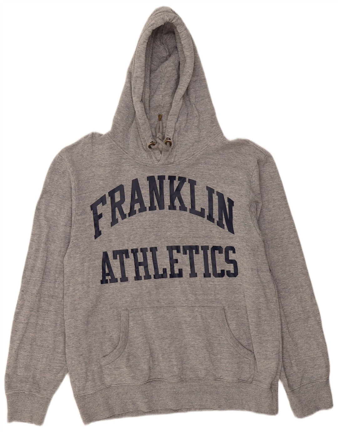 FRANKLIN & MARSHALL moletom com capuz gráfico masculino XL algodão cinza
