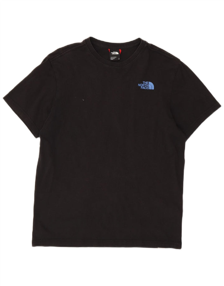 The North Face Mens Graphic T-Shirt Top Medium Black Cotton