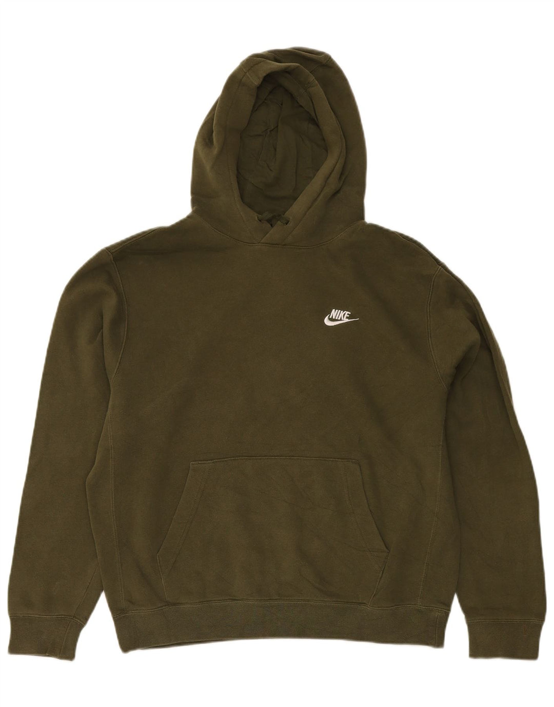 Nike Herren-Hoodie-Pullover, mittlere Khaki-Baumwolle