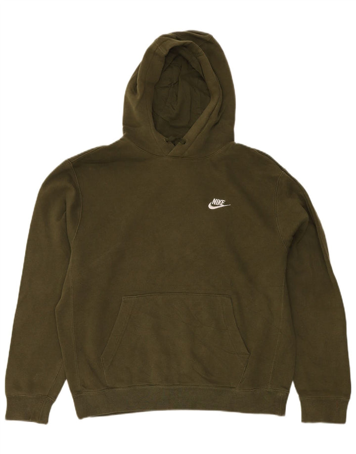 Nike Herren-Hoodie-Pullover, mittlere Khaki-Baumwolle