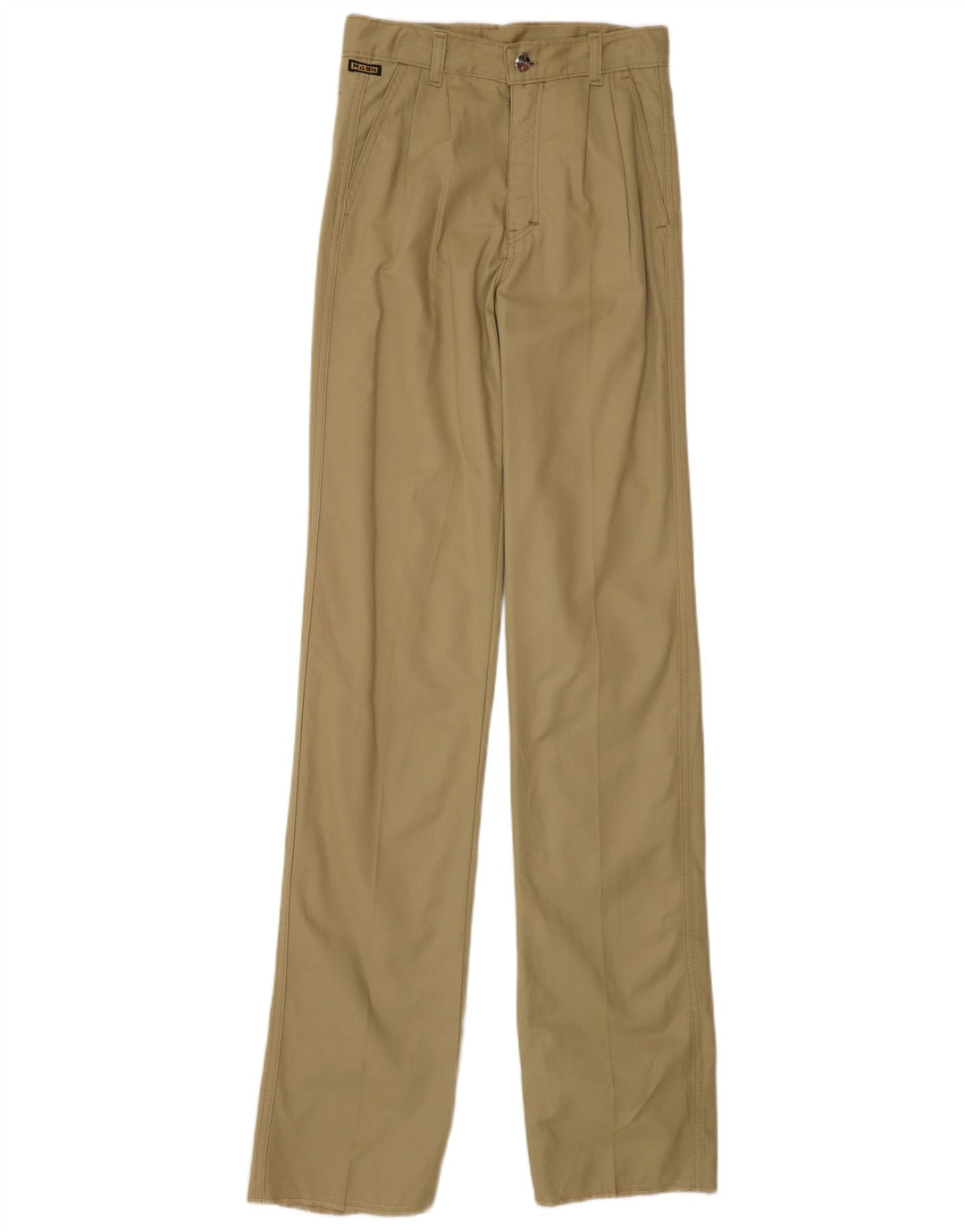 Mash Womens Straight Pegged Chino Trousers IT 42 Medium W26 L37 Khaki