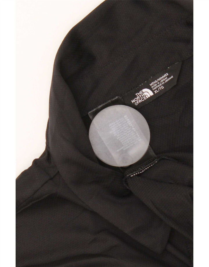 The North Face Mens Polo Shirt XL Black Polyester