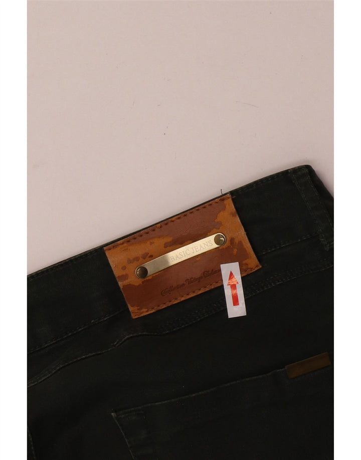 Zara Jean slim court pour femme EU 40 Medium W30 L24 Vert