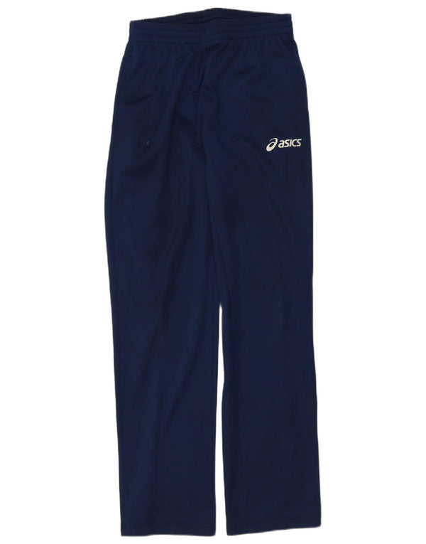 Asics Pantalon De Survêtement Regular Homme Bleu Marine Moyen Polyester