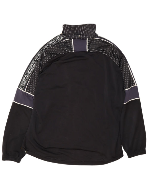 Asics Mens Regular Fit Tracksuit Top Jaqueta XL Preto Colorblock