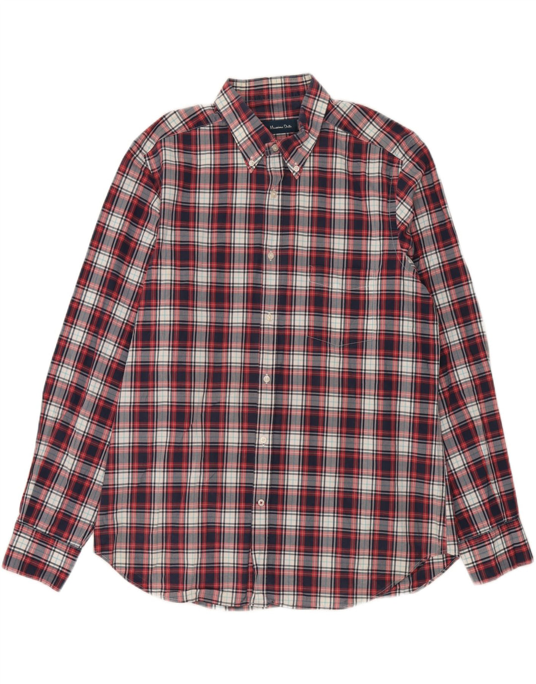 Camicia da uomo Massimo Dutti XL a quadri rossi