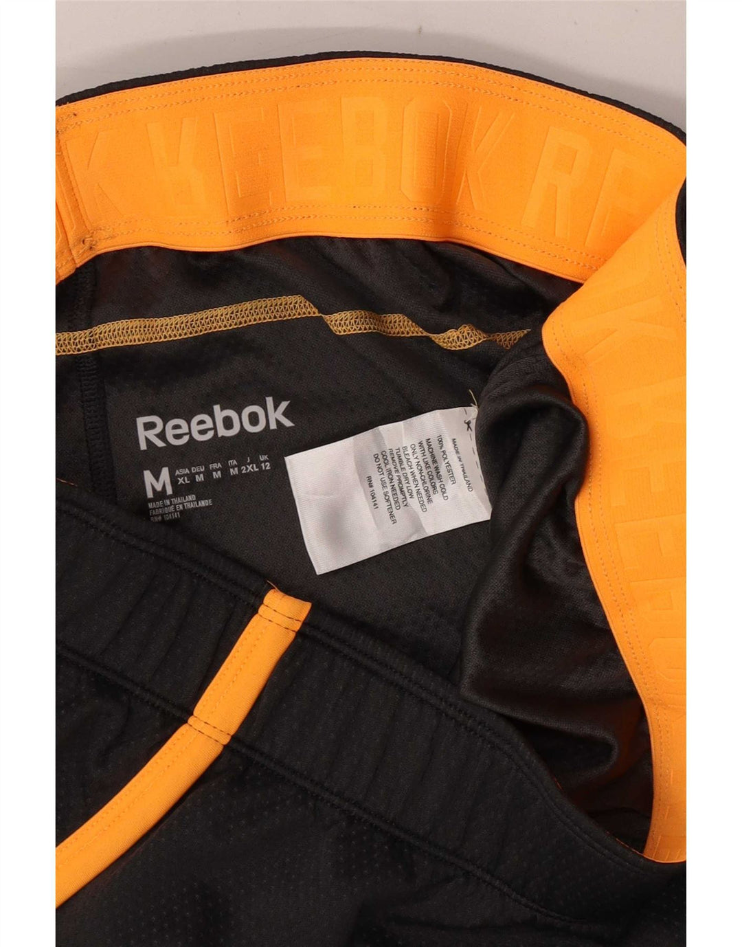 Reebok női sport rövidnadrág UK 12 közepes szürke poliészter