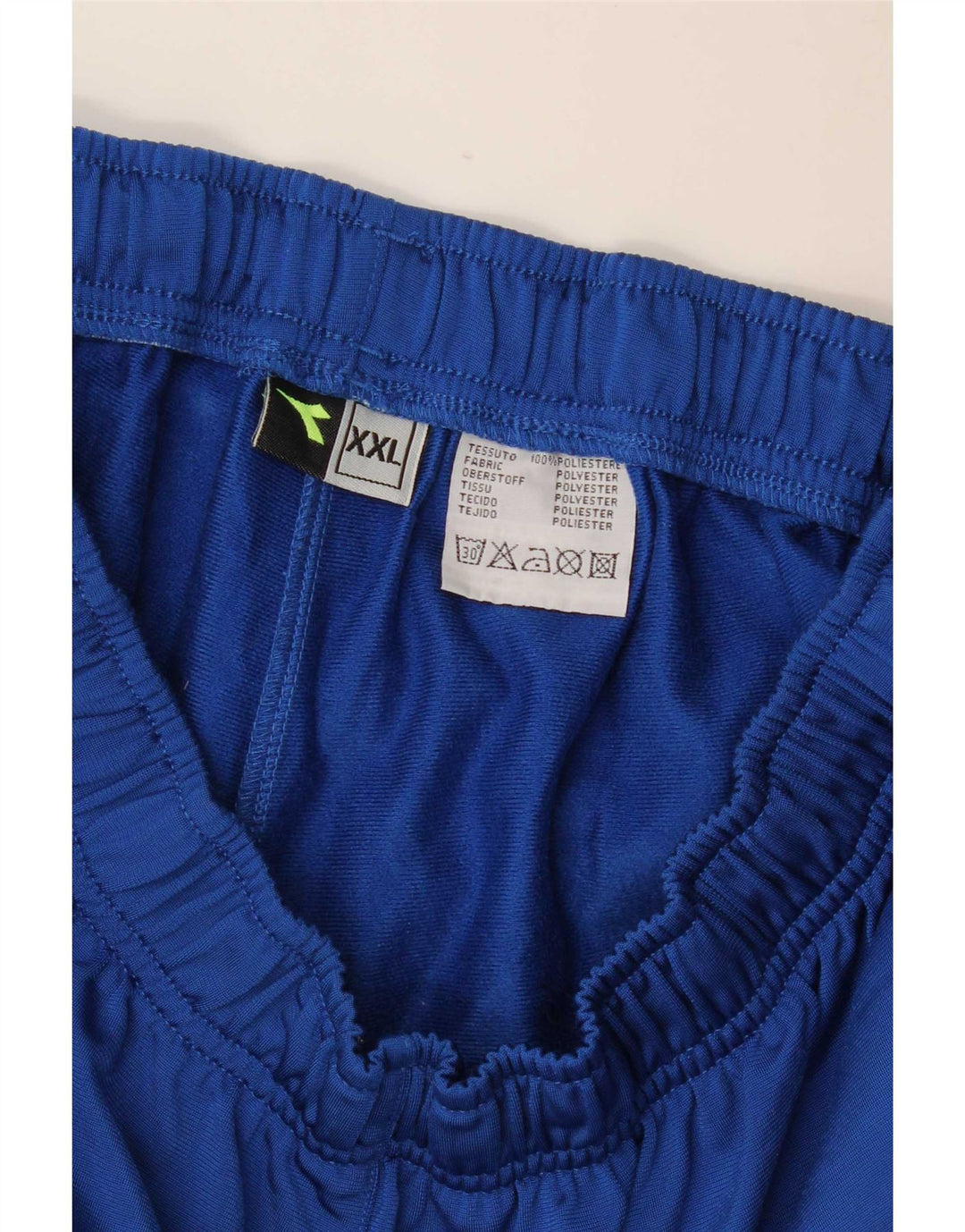 Diadora Pantalon de survêtement pour homme 2XL Bleu Polyester