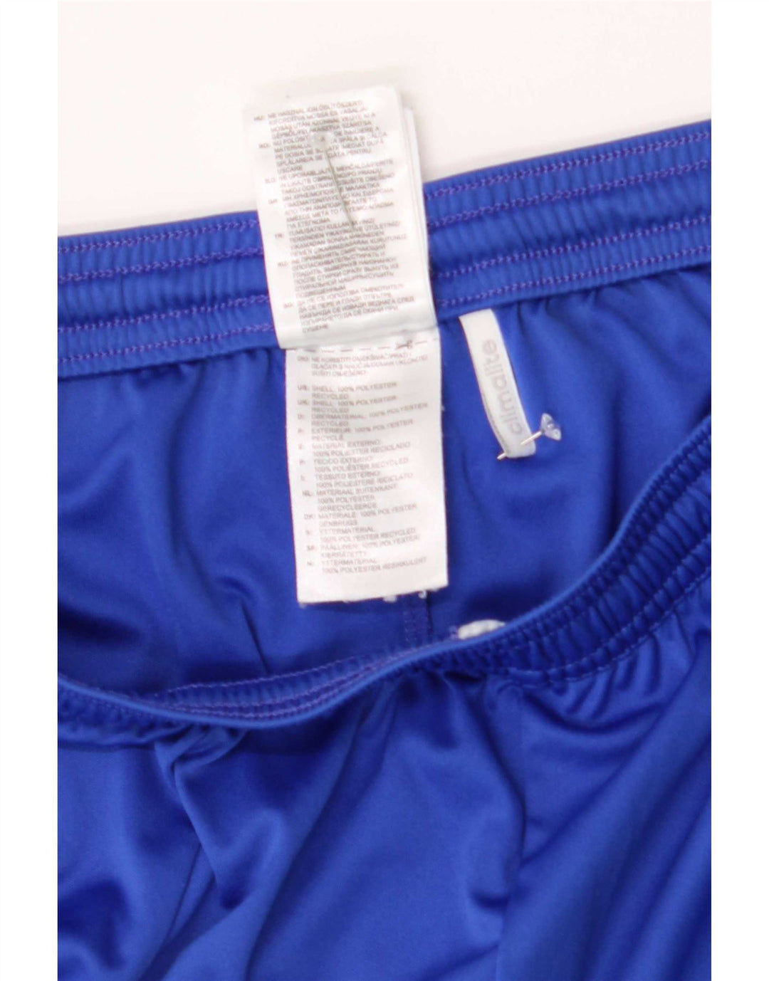 Adidas Mens Climalite Sport Shorts Azul Medio Colorblock Poliéster