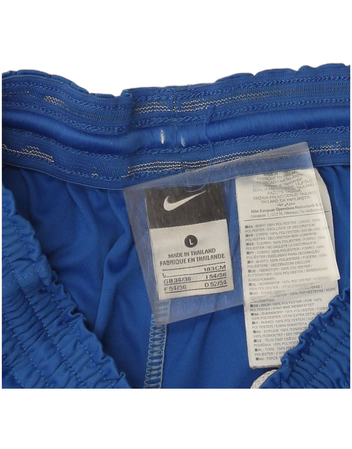 Nike Mens Sport Shorts Large Blue Polyester