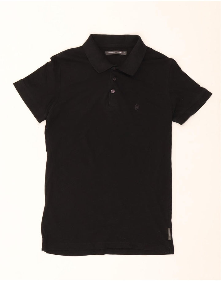 French Connection Herre poloshirt Lille sort bomuld