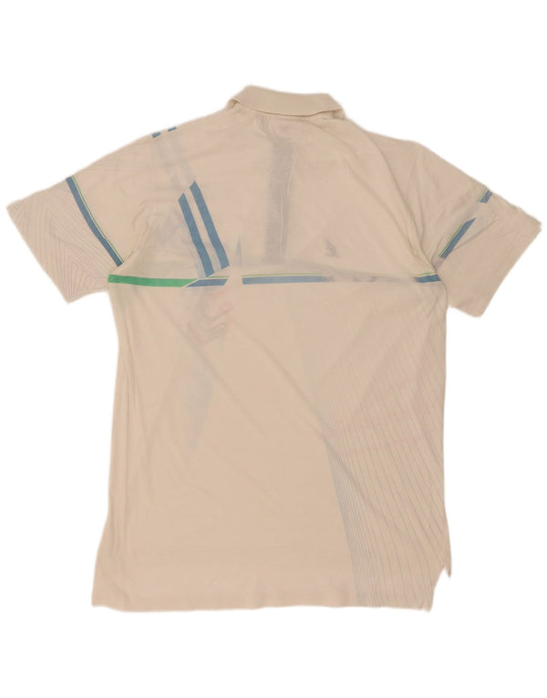 Polo Uomo AUSTRALIAN L'ALPINA IT 48 Medium White Geometric